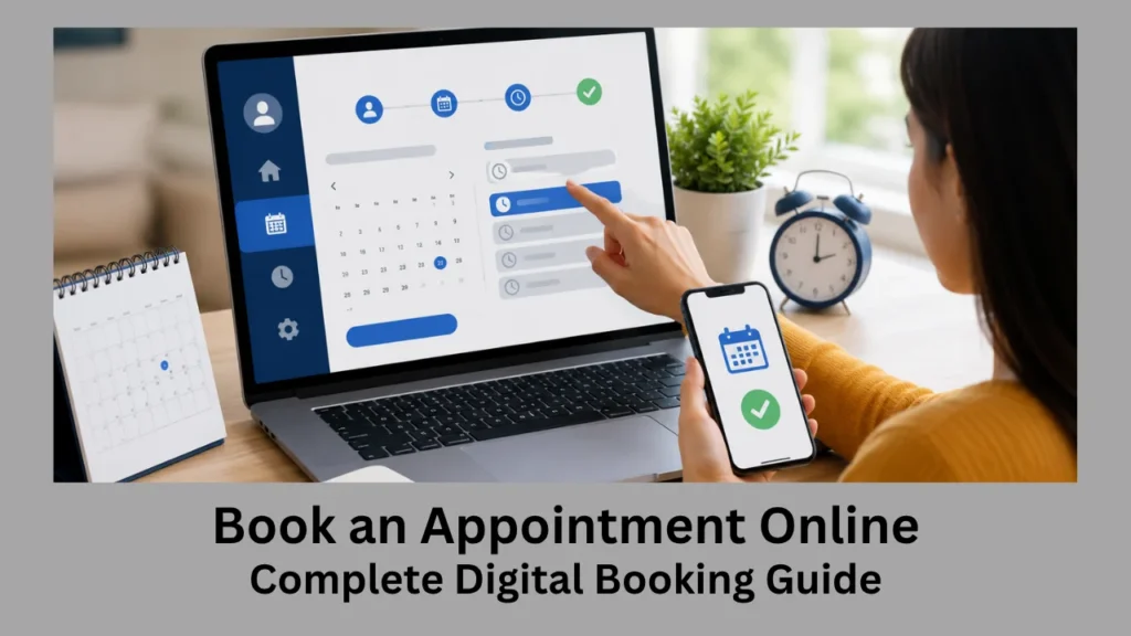 book an appointment online
