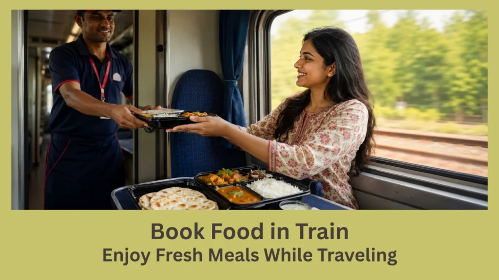 book food in train
